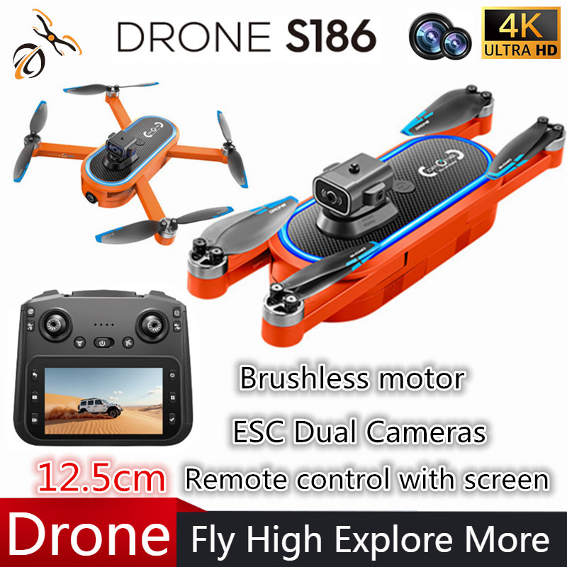 Drone Camera Hd - 2025 S186 Drone Professionale 4K HD