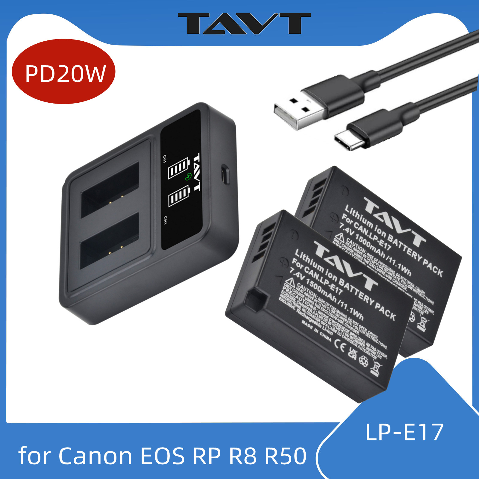Canon Camera Eos R50 - LP-E17 LPE17 LP E17 Batteria per
