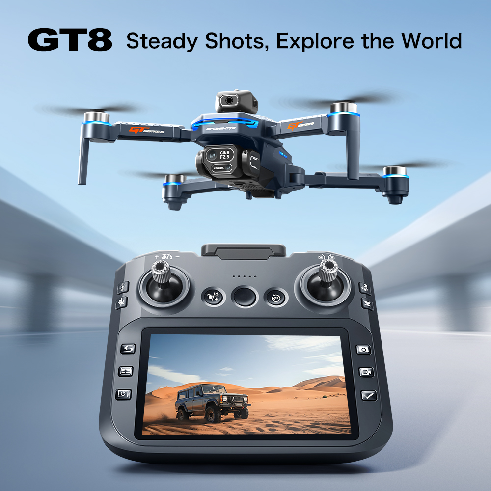 Drone Camera Hd - Drone aereo per evitare ostacoli GT8