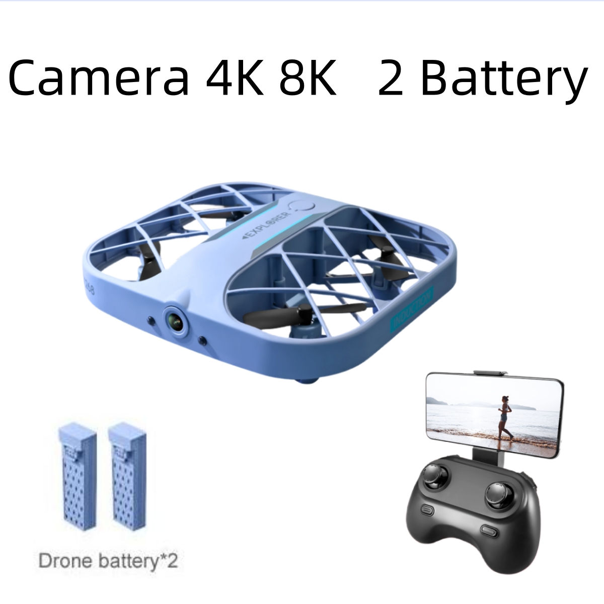 Drone Camera Hd - Drone RC JJRC H107 FPV con