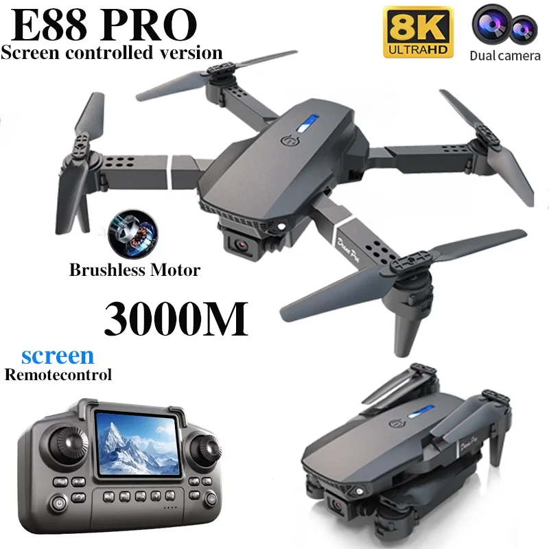 Drone professionale E88 PRO co - Drone Camera Hd recensione e prezzo