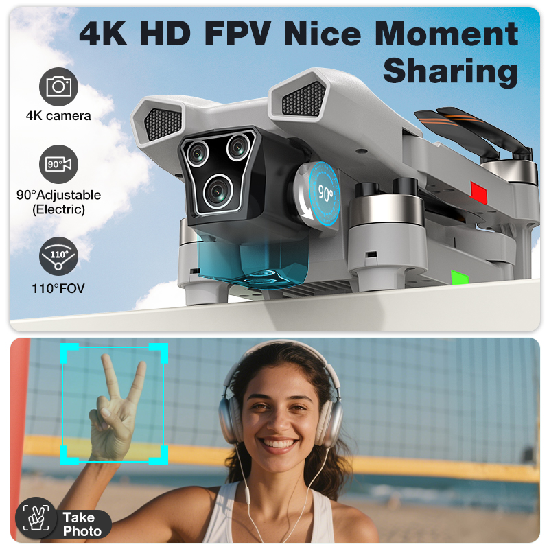 NUOVO Drone L017 Pro Brushless - Drone Camera Lens recensione e prezzo