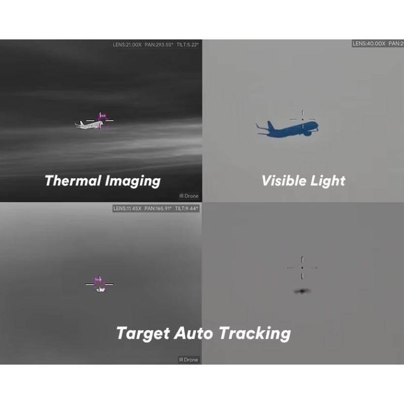 Sistema di Telecamere PTZ CCTV - Drone Camera Thermal recensione e prezzo